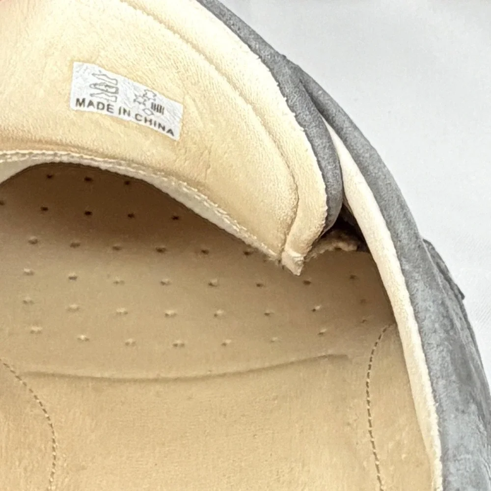 ECCO gray suede lace-up derby shoes men's‎ EU 40 (US ~7–7.5)